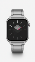 Brushed Chrome Smart Watch